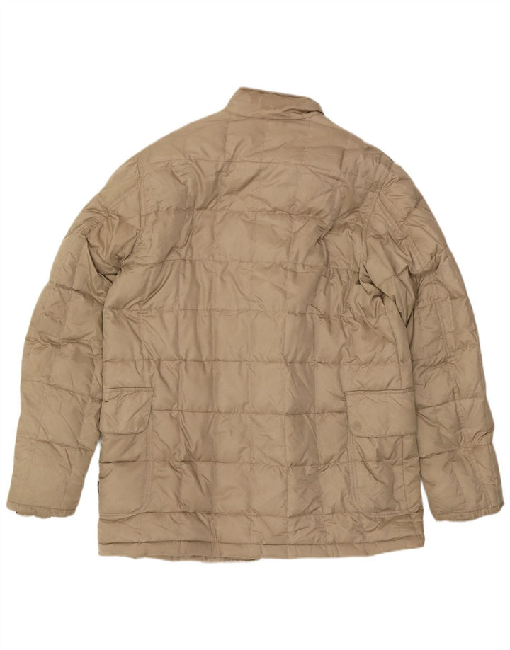Sergio Tacchini Herre polstret jakke UK 42 XL Beige