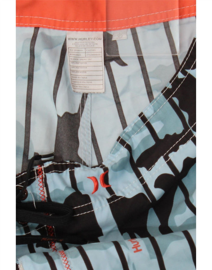 Hurley Herre svømmeshorts Medium Blue Camouflage Polyester