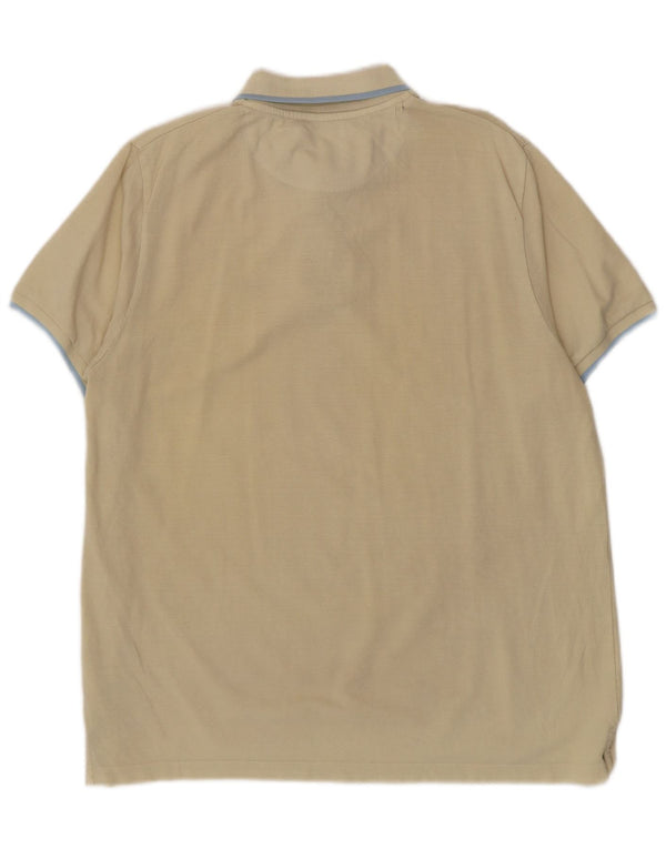 Pierre Cardin herre poloshirt XL gul bomuld