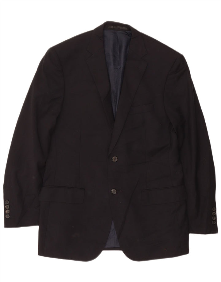 Marks & Spencer Herre Autograph Blazer Jacket UK 38 Medium Navy Blue