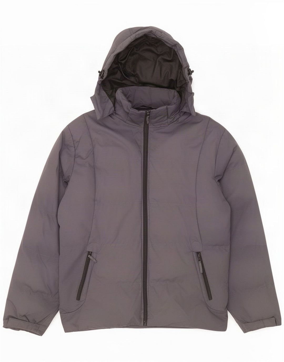MC Kee's Herre hættepolstret jakke UK 40 Large Grey Polyester