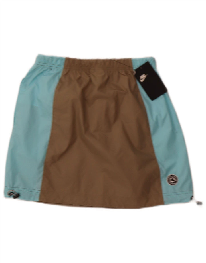 Nike damenederdel UK 6 XS Khaki Colourblock Polyester