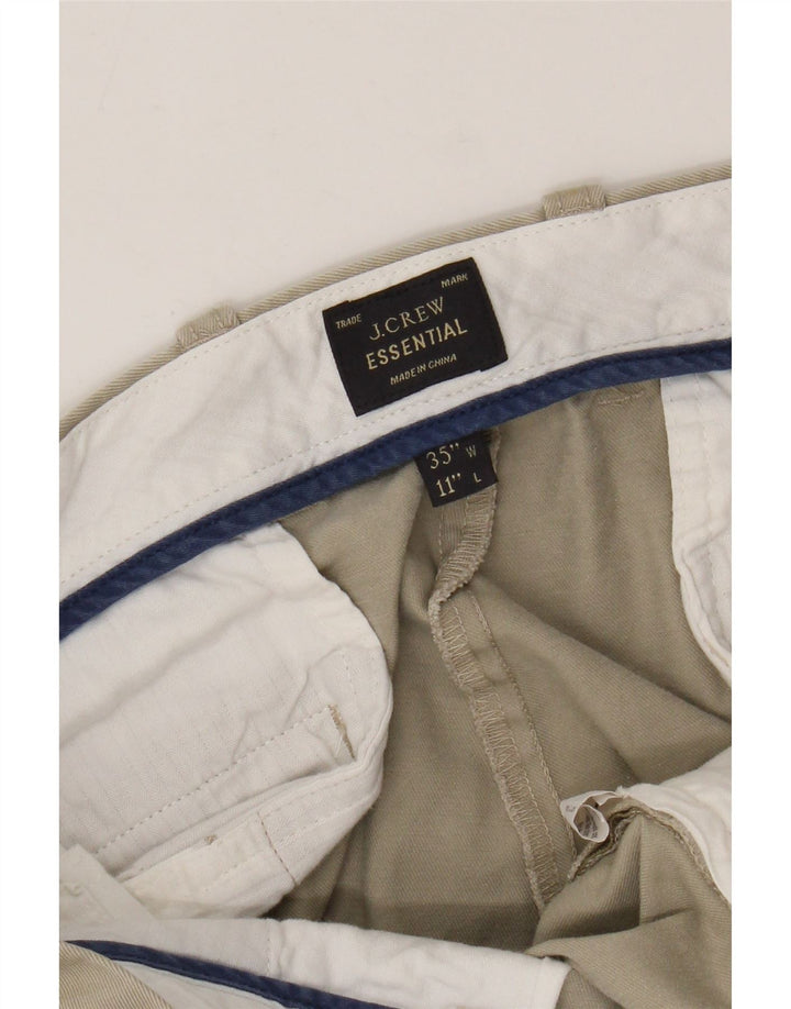 J. CREW Chino-shorts til mænd W35 store beige bomuld