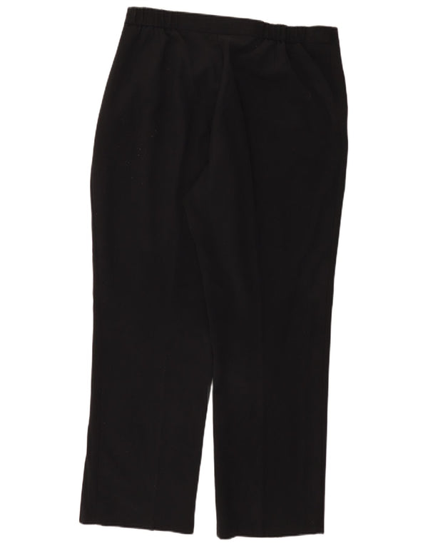 Marks & Spencer Lige fritidsbukser til kvinder UK 18 XL W38 L29 Sort
