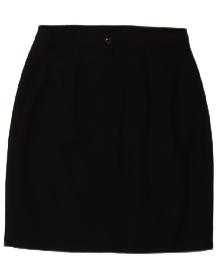 Kenzo Pencil Nederdel til kvinder IT 40 Small W26 Sort Uld