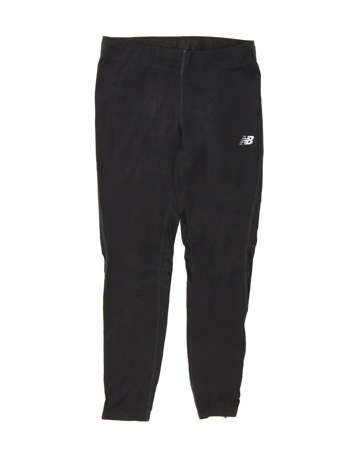 NEW BALANCE Womens Tracksuit Trousers UK 14 Large  Black Vintage New Balance and Second-Hand New Balance from Messina Hembry 