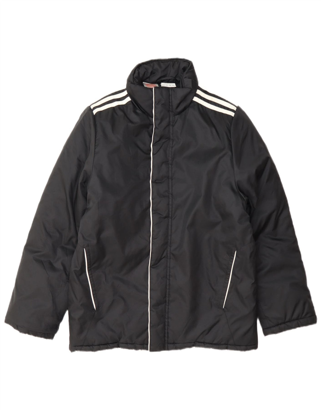 Adidas drenge polstret jakke 11-12 år sort nylon