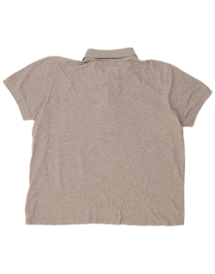 Kappa herre poloshirt 2XL grå bomuld
