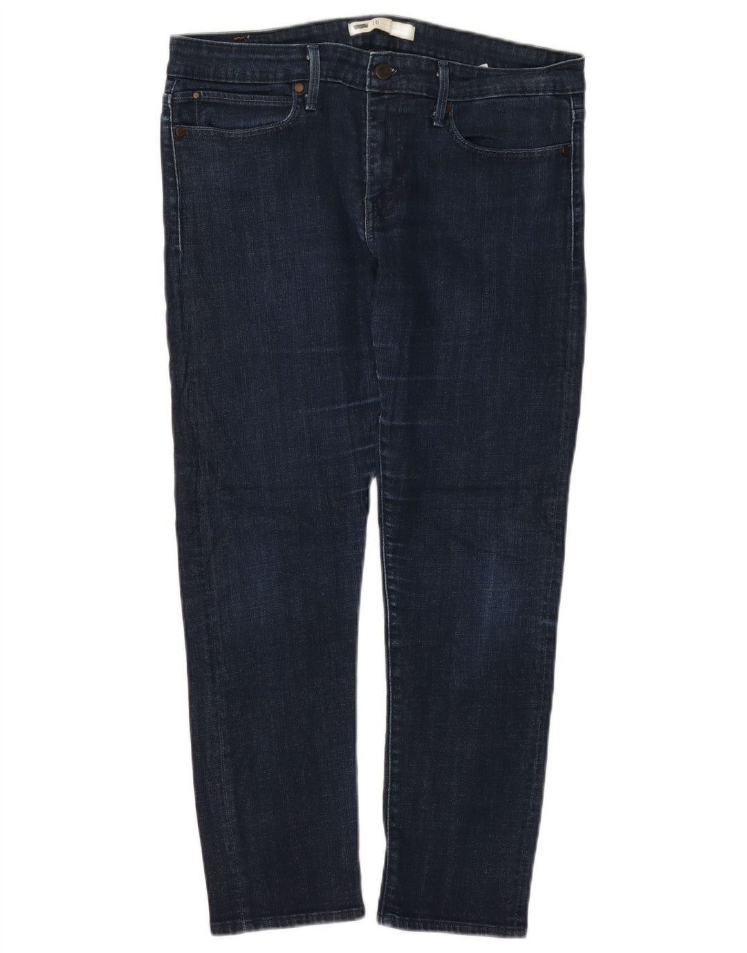LEVI'S Slim Jeans til kvinder W30 L27 Marineblå bomuld