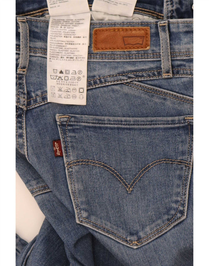 Levi's Dame Skinny Jeans W25 L34 Blå Bomuld