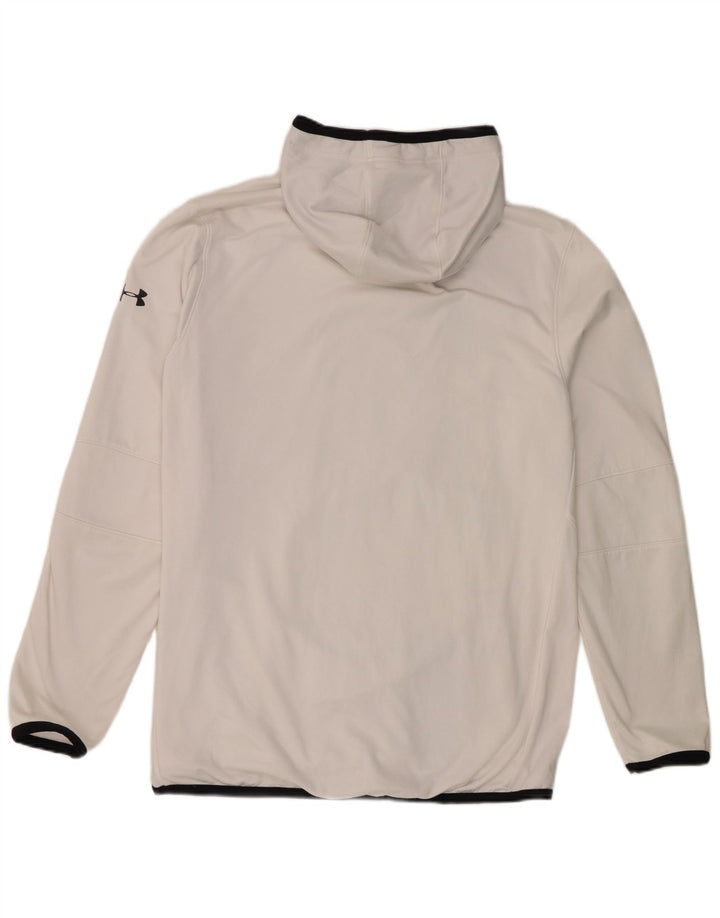 Under Armour Herre Cold Gear Hoodie Jumper XL Hvid