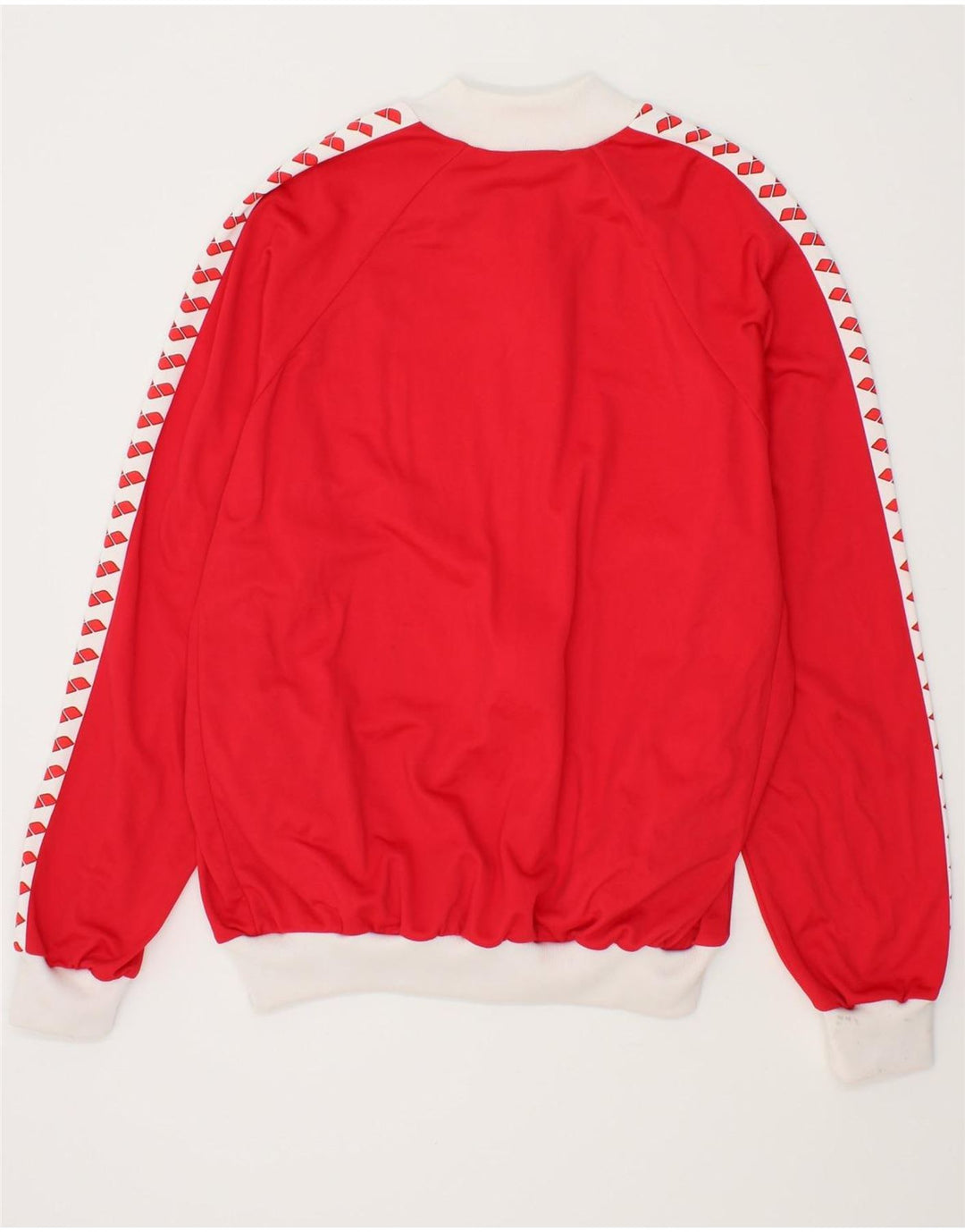 ARENA Boys Graphic Tracksuit Top Jacket 15-16 Years Red Colourblock Vintage Arena and Second-Hand Arena from Messina Hembry 