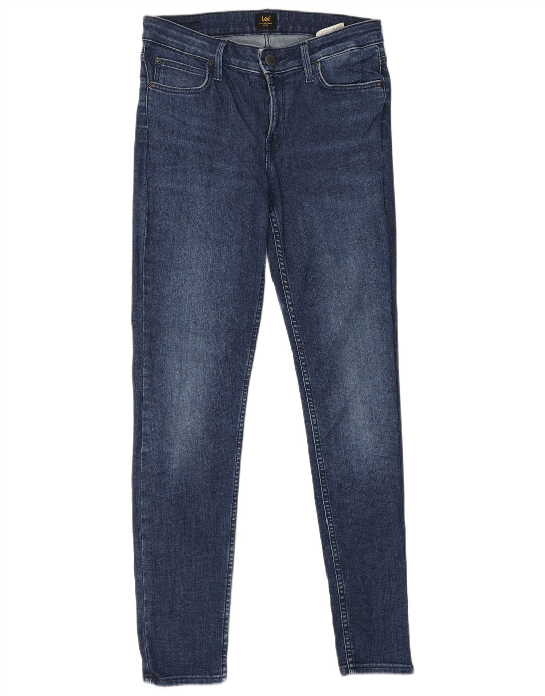 LEE Dame Scarlett Skinny Jeans W29 L30 Blå Bomuld
