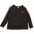 Adidas Dame Climalite Sweatshirt Jumper UK 20/22 XL Sort Polyester