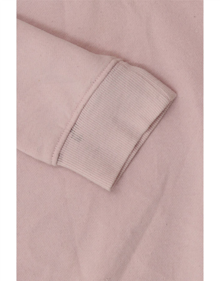 Volcom Womens Grafisk Sweatshirt Jumper US 8 Medium Pink Bomuld