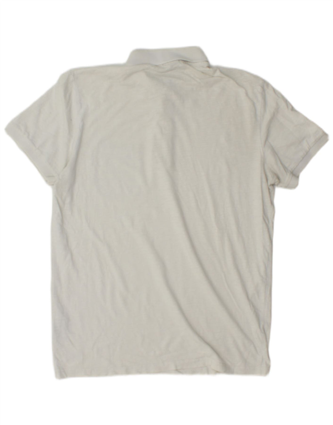 Jack & Jones herre poloskjorte lille hvid bomuld