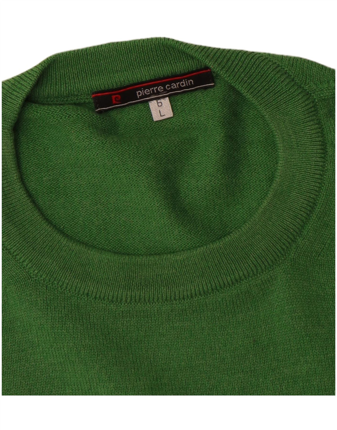 Pierre Cardin Herre sweater med rund hals, stor grøn