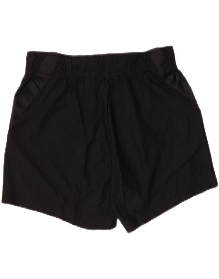 NIKE Dri Fit sportsshorts til kvinder UK 6 XS sort polyester