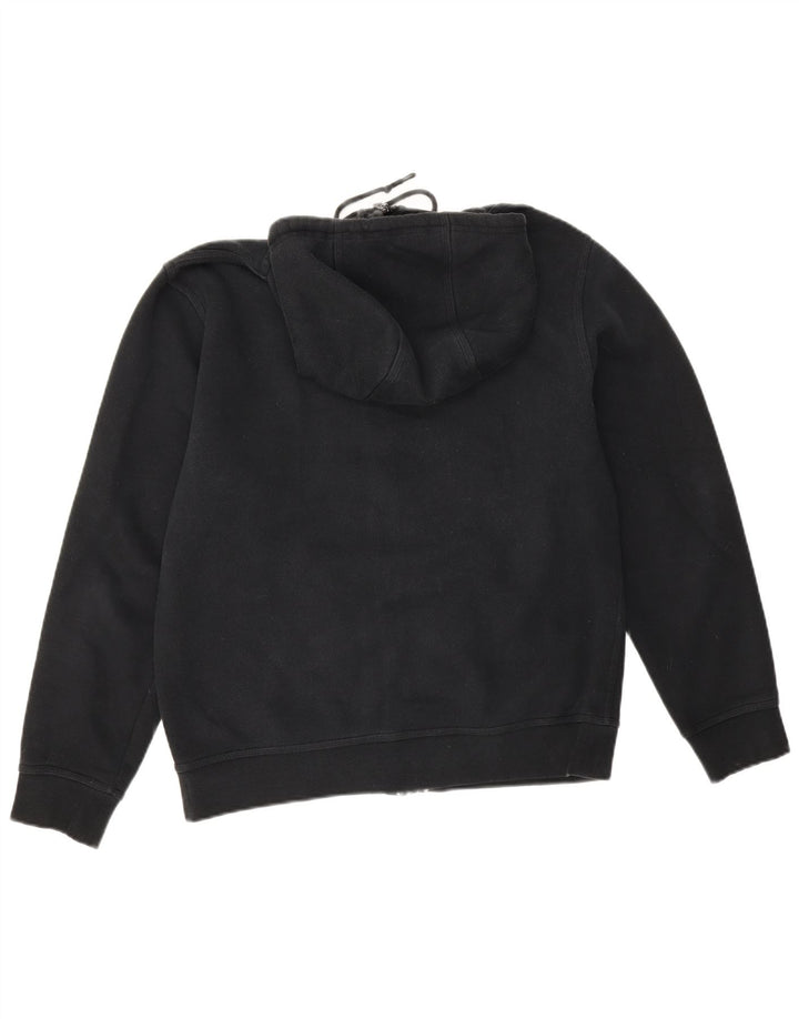 Nike hættetrøje med lynlås til mænd mellem sort bomuld