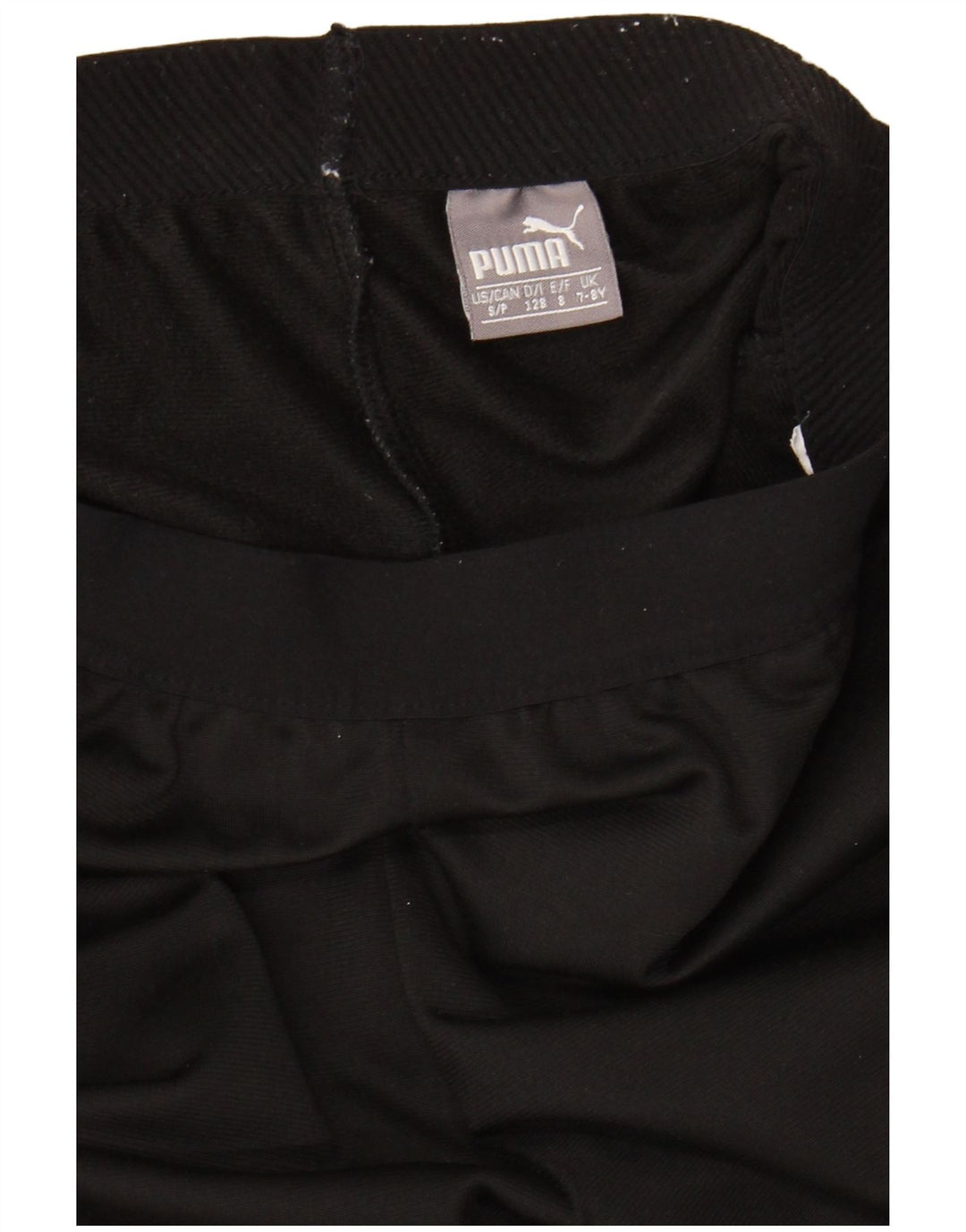 PUMA Boys Tracksuit Trousers 7-8 Years  Black
