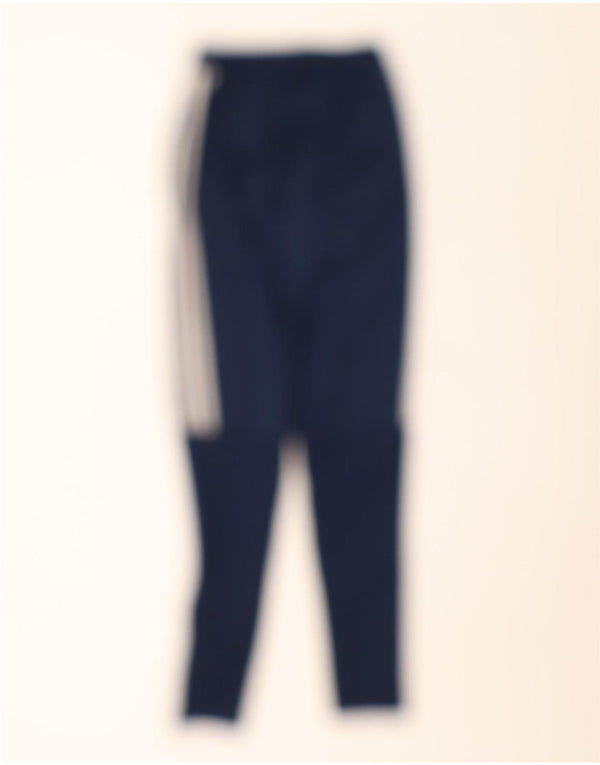 Adidas træningsdragt bukser til kvinder UK 4 XS marineblå polyester
