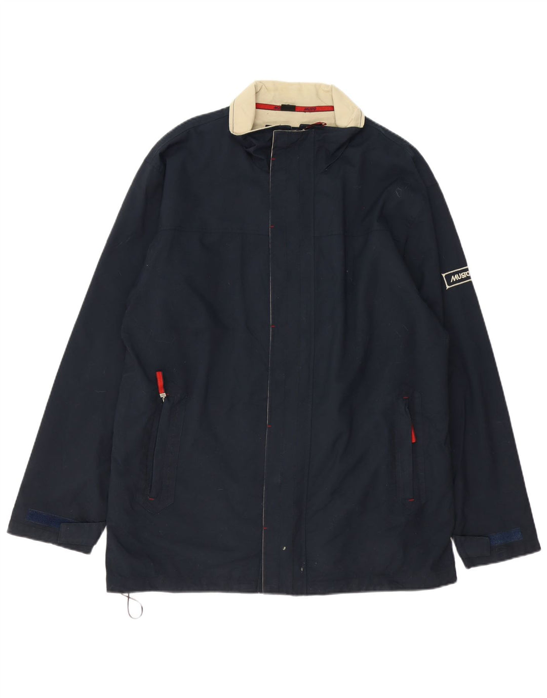 Musto Regnjakke til mænd UK 40 Stor marineblå nylon