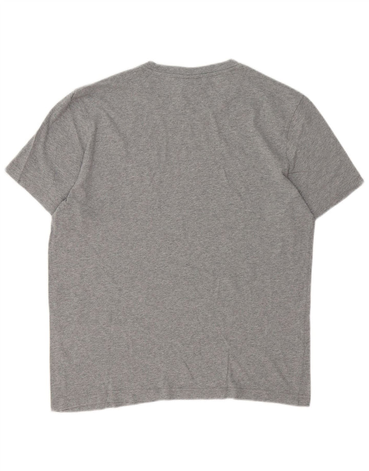 Champion Herre T-Shirt Top Stor Grå Flecked