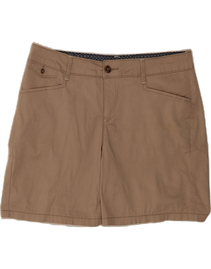 LEE Womens Casual Shorts UK 14 Medium W32 Brown Cotton Vintage Lee and Second-Hand Lee from Messina Hembry 