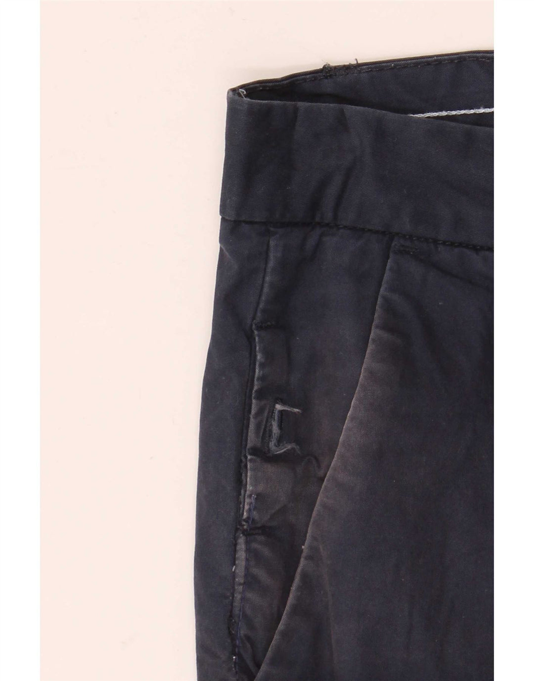 Jules Herre Chino Shorts W38 XL Marineblå Bomuld