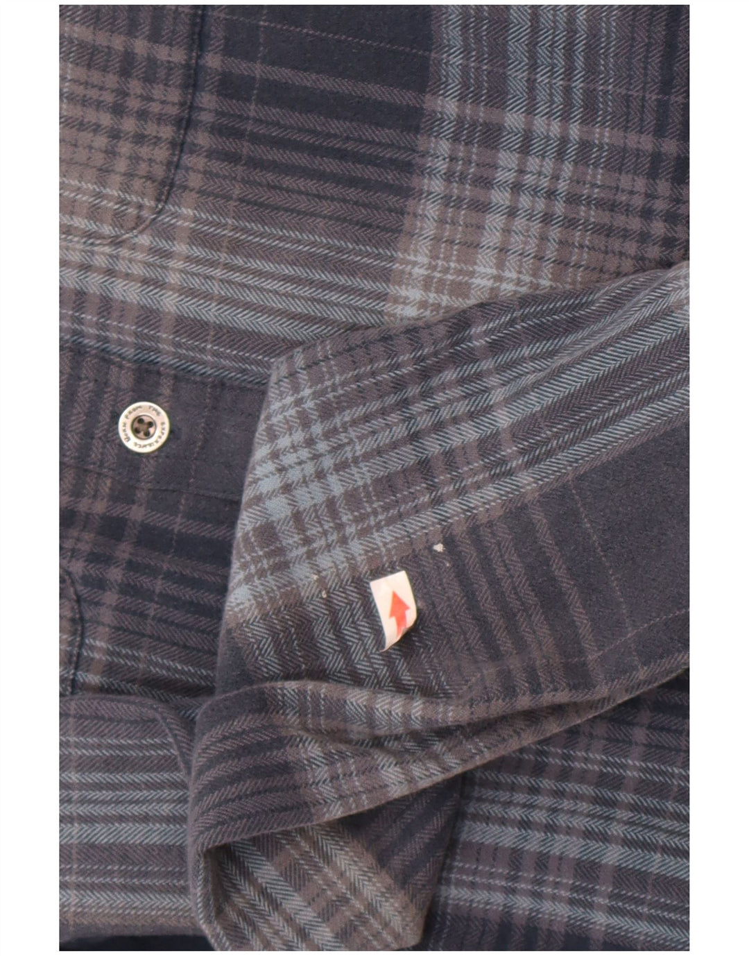 Prana herre skovhugger flannel skjorte XS blå ternet