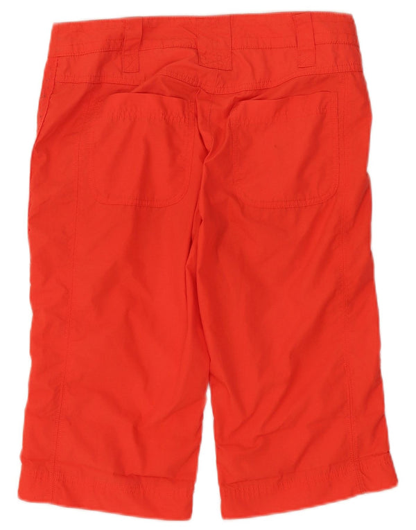 Nike Womens Bermuda Shorts UK 10 Small W30  Red Polyester