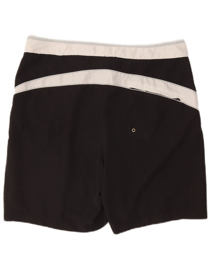 Lotto Herre grafiske badeshorts Large Black Colourblock Polyester