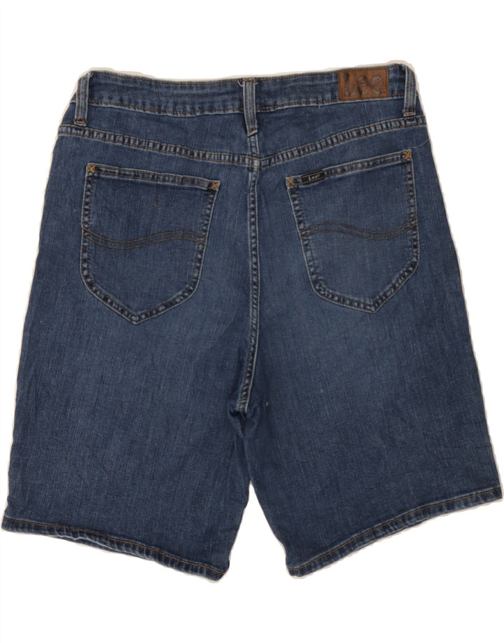 LEE Womens Regular Fit Denim Shorts US 14 XL W34  Blue Cotton Vintage Lee and Second-Hand Lee from Messina Hembry 