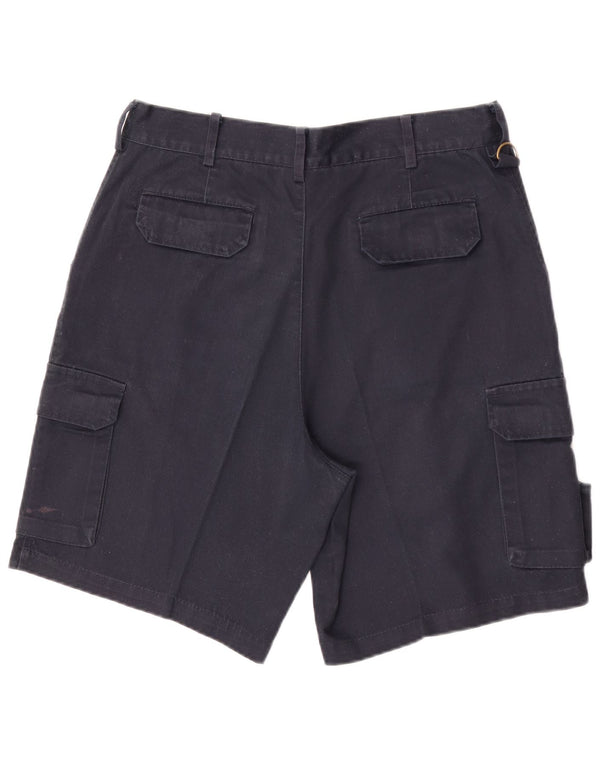Dickies Herre Redhawk Cargo Shorts W34 Large Navy Blue