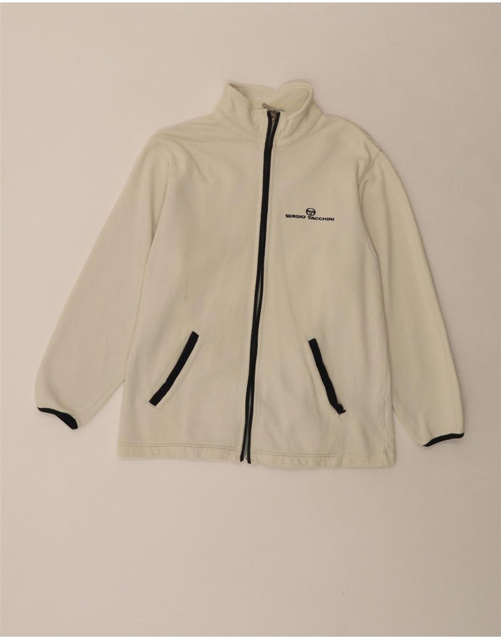 Sergio Tacchini Herre træningsdragt Topjakke Small Off White