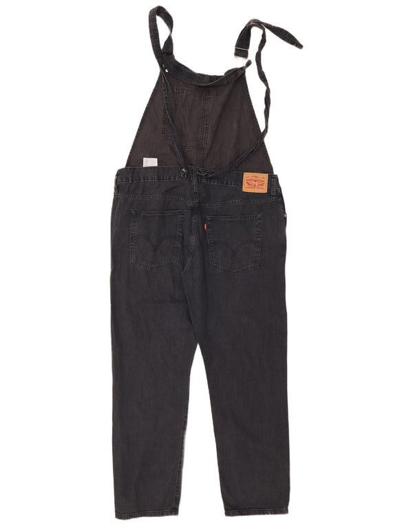 Levi's Mens Dungarees Slim Jeans Large W36 L28 Grey Cotton