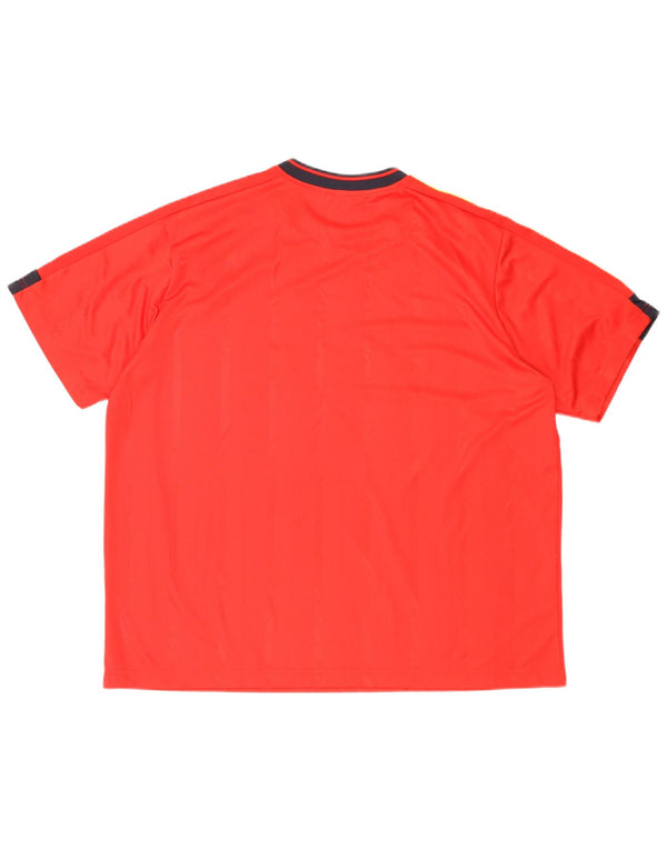 Adidas Mens Graphic T-Shirt Top 2XL Red