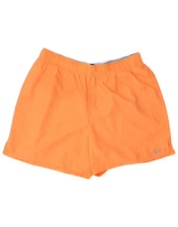 Nike sportsshorts til mænd, store orange polyester
