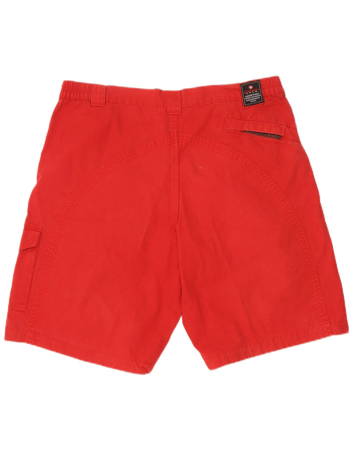 Murphy & Nye Herre Cargo Shorts W38 XL Rød Bomuld