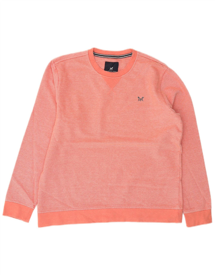 Besætningstøj Herre sweatshirt Jumper Medium Pink Bomuld