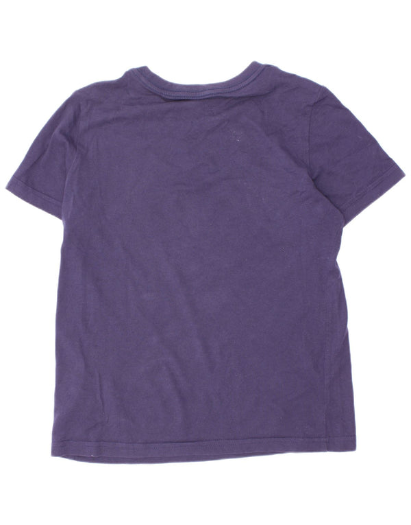 Puma drenge grafisk t-shirt top 9-10 år marineblå bomuld