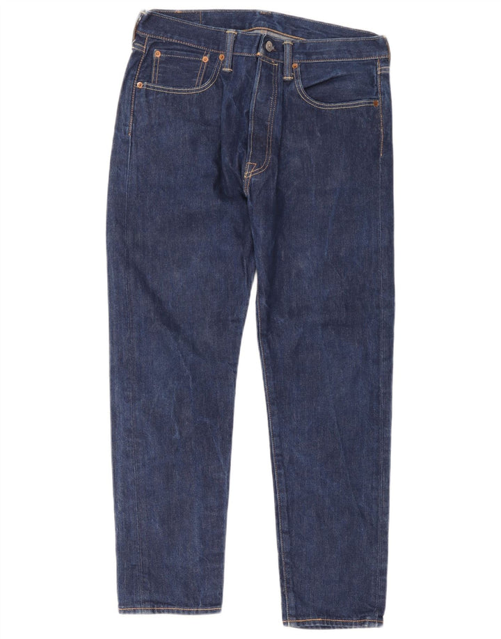 Levi's Herre 501 CT lige jeans W34 L32 blå bomuld