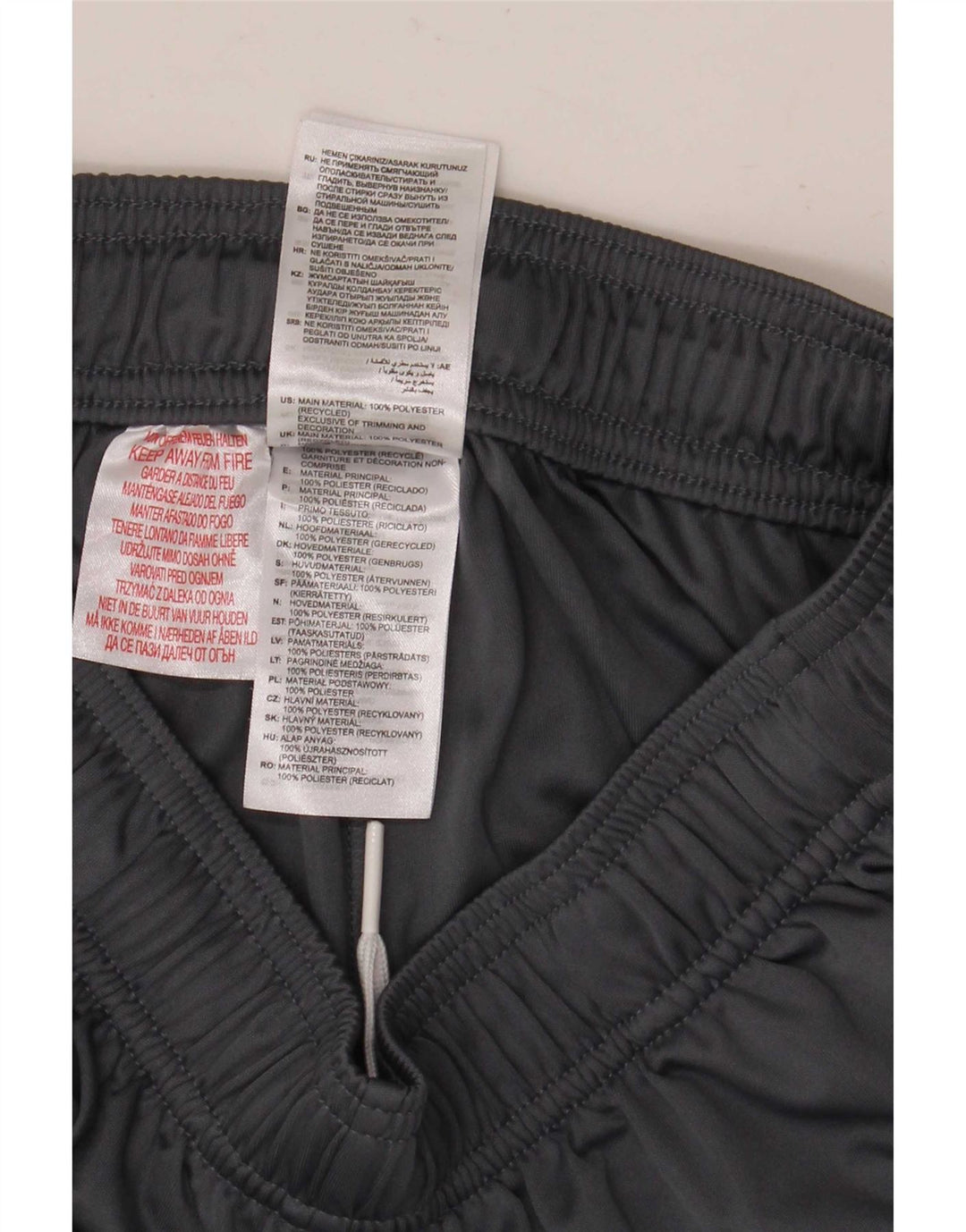 Adidas Boys Aeroready Sportshorts 15-16 år Grå polyester