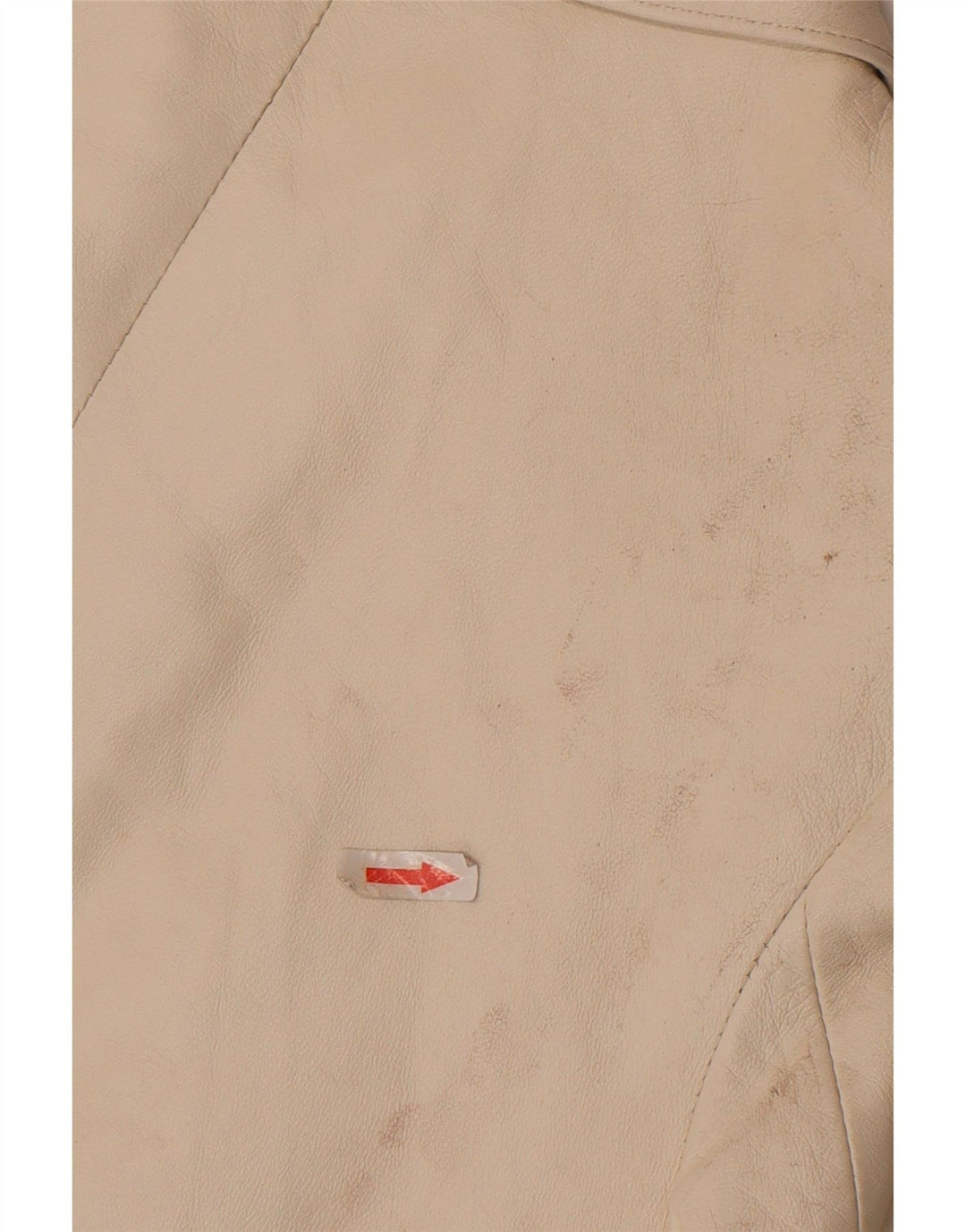Cayenne Dame Crop Læderjakke IT 42 Medium White Læder
