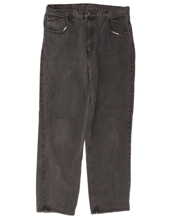 Levi's Womens 560 Tapered Jeans W34 L32 Grå