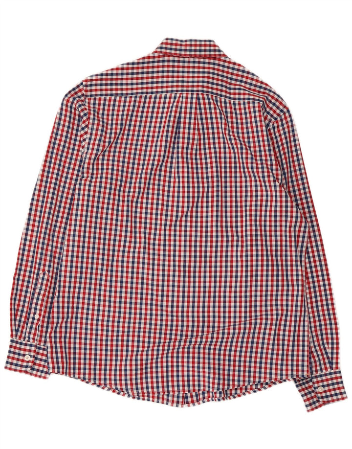Dockers Herreskjorte Medium Rød Gingham Bomuld