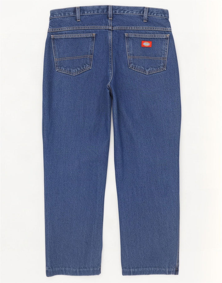 Dickies Herre løse jeans W36 L27 blå bomuld