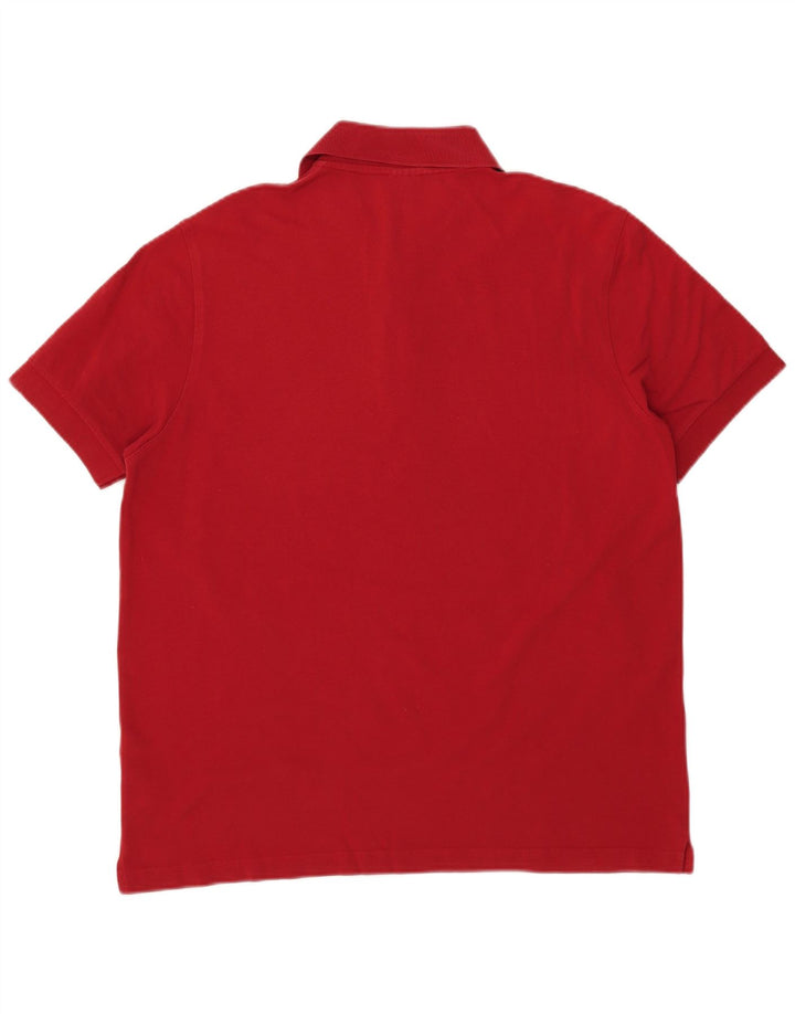 Hugo Boss Polo Shirt til mænd XL Rød Bomuld