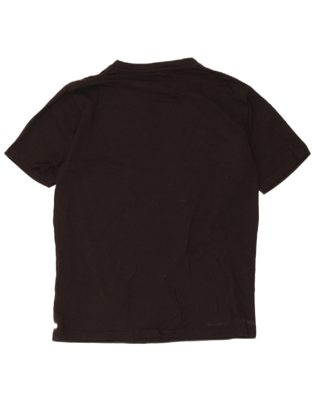 Gas Herre T-Shirt Top Medium Sort Bomuld