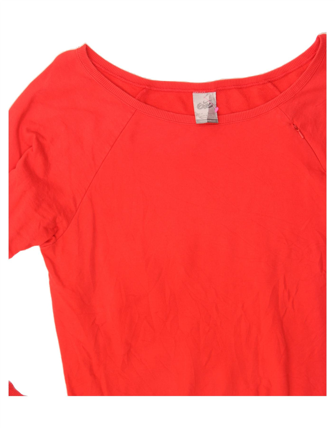 NIKE Womens Sweatshirt Jumper US 3/5 Small Red Cotton Vintage Nike and Second-Hand Nike from Messina Hembry 